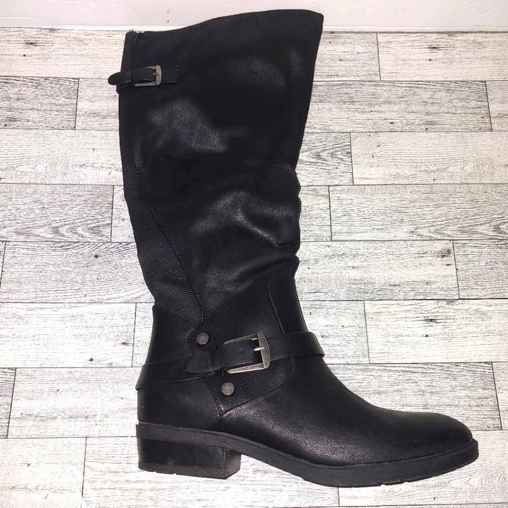 BareTraps Yanessa Black Riding Boot - Women's 5